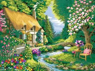 CreArt Serie Premium B - Cottage al fiume Giochi Creativi;CreArt Adulti - immagine 3 - Ravensburger