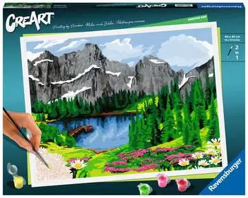 Mountain view Hobby;Schilderen op nummer - image 1 - Ravensburger