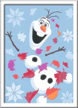 Cheerful Olaf Loisirs créatifs;Peinture - Numéro d’art - Image 1 - Ravensburger