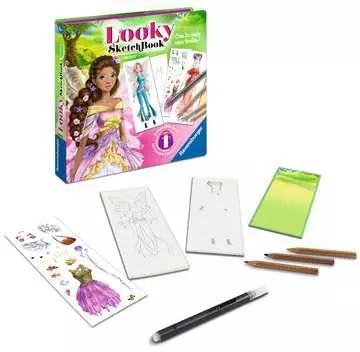 Looky Sketch book Fantasy Loisirs créatifs;Activités créatives - Image 2 - Ravensburger