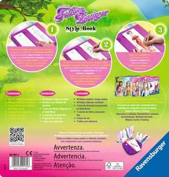 Fashion Designer Style Book: Fantasy Juegos Creativos;Fashion Designer - imagen 2 - Ravensburger