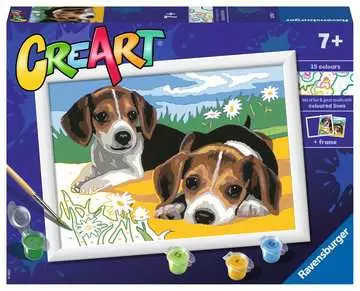 Ravensburger CreArt - Jack Russell Puppy Arts & Craft;CreArt - Kuva 1 - Ravensburger
