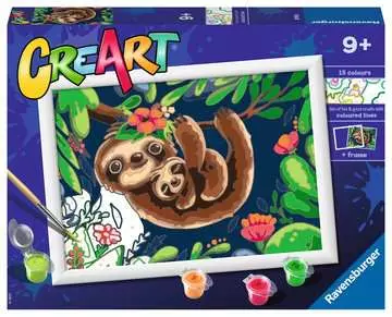 Ravensburger CreArt - Sweet Sloths Arts & Craft;CreArt - Kuva 1 - Ravensburger