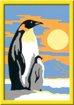 Penguin Family Loisirs créatifs;Peinture - Numéro d’art - Image 1 - Ravensburger