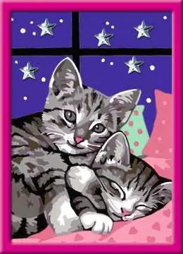 Sleepy Kitties Hobby;Schilderen op nummer - image 2 - Ravensburger