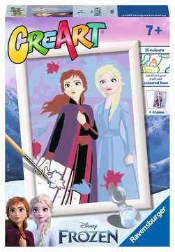 CreArt Disney: Ledové království: Sestry navždy Kreativní a výtvarné hračky;CreArt Malování pro děti - obrázek 1 - Ravensburger