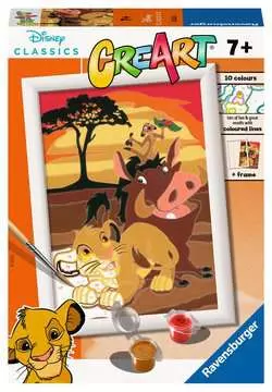 CreArt Disney: Lví král Kreativní a výtvarné hračky;CreArt Malování pro děti - obrázek 1 - Ravensburger
