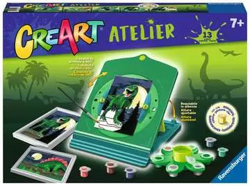 CreArt Atelier - Dinosauri Giochi Creativi;CreArt Atelier - immagine 1 - Ravensburger