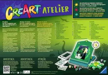CreArt Atelier - Dinosauri Giochi Creativi;CreArt Atelier - immagine 2 - Ravensburger