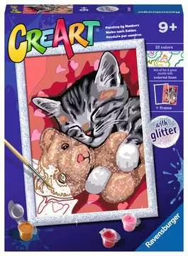 Peaceful Kitten Hobby;Schilderen op nummer - image 1 - Ravensburger