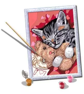 Peaceful Kitten Hobby;Schilderen op nummer - image 3 - Ravensburger