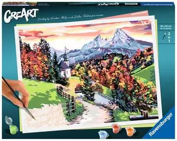 CreArt Serie Premium B - Paesaggio prealpino Giochi Creativi;CreArt Adulti - immagine 1 - Ravensburger
