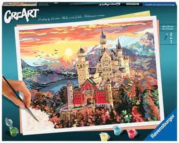 Fairytale Castle Loisirs créatifs;Peinture - Numéro d’art - Image 1 - Ravensburger