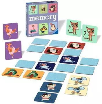 Wild World of Animals memory® Spil;Børnespil - Billede 2 - Ravensburger