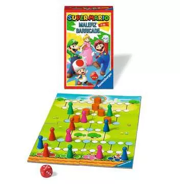 Super Mario Malefiz Barricade Giochi in Scatola;Giochi Travel - immagine 3 - Ravensburger