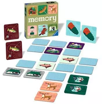 memory® Camping adventures Juegos;memory® - imagen 2 - Ravensburger