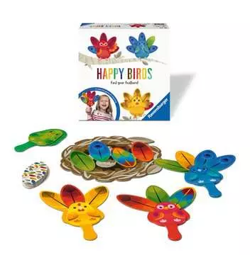 Happy Birds Spel;Barnspel - bild 2 - Ravensburger