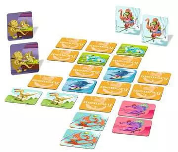 memory® Sporty Dinosaurs Giochi in Scatola;memory® - immagine 4 - Ravensburger