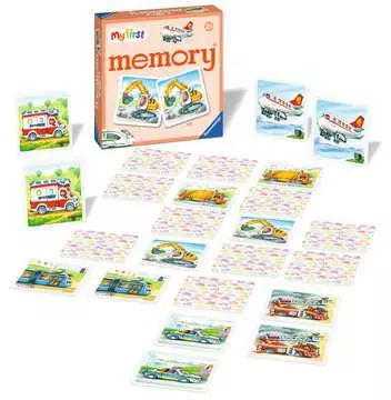 My First Memory Vehicles Pelit;Lasten pelit - Kuva 3 - Ravensburger