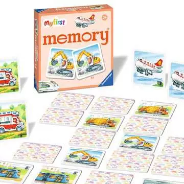 My First Memory Vehicles Spel;Barnspel - bild 4 - Ravensburger