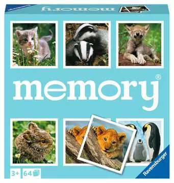 Tierkinder memory®        D/F/I/NL/EN/E Games;Children s Games - image 1 - Ravensburger