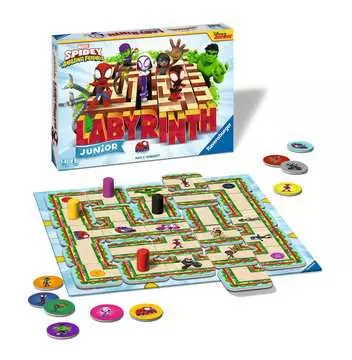 Junior Labyrinth Spidey and Friends Juegos;Laberintos - imagen 2 - Ravensburger