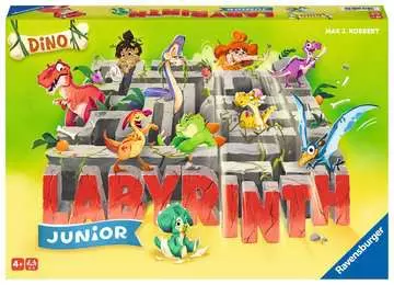 Junior Labyrinth Dino Juegos;Laberintos - imagen 1 - Ravensburger