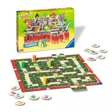 Junior Labyrinth Dino Juegos;Laberintos - imagen 3 - Ravensburger