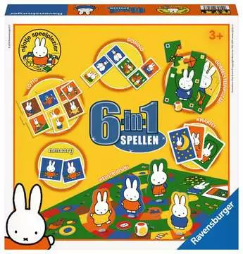 nijntje 6-in-1 spellen Spellen;Vrolijke kinderspellen - image 1 - Ravensburger