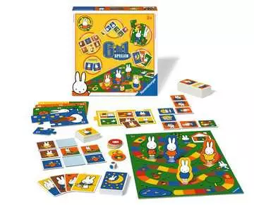 nijntje 6-in-1 spellen Spellen;Vrolijke kinderspellen - image 2 - Ravensburger