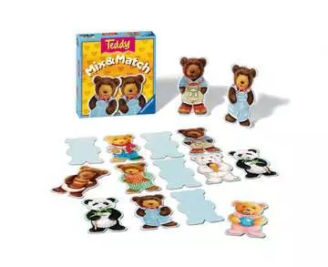 Teddy Mix & Match Games;Children s Games - image 2 - Ravensburger