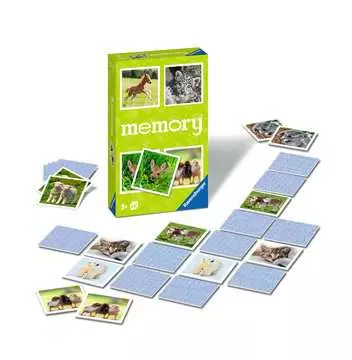 Jonge dieren memory Spellen;Pocketspellen - image 2 - Ravensburger