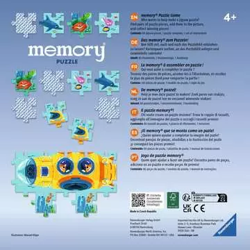 Memory® Puzzel Underwater World Spellen;memory® - image 2 - Ravensburger