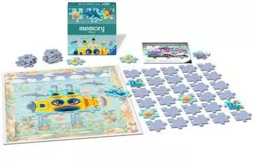 Memory® Puzzel Underwater World Spellen;memory® - image 3 - Ravensburger