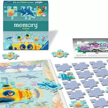 Memory® Puzzel Underwater World Spellen;memory® - image 4 - Ravensburger