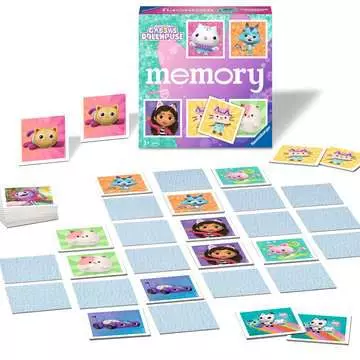 Gabby s Dollhouse memory® Pelit;Lasten pelit - Kuva 3 - Ravensburger