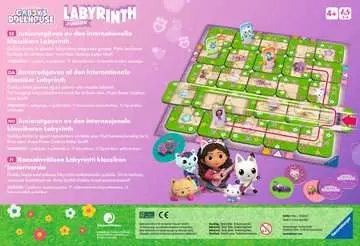 Gabby s Dollhouse Junior Labyrinth Spel;Barnspel - bild 2 - Ravensburger