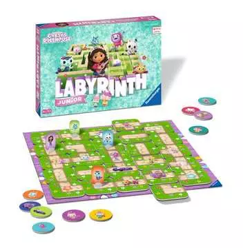 Gabby s Dollhouse Junior Labyrinth Spil;Børnespil - Billede 3 - Ravensburger