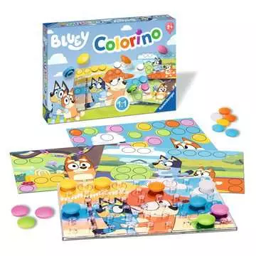 Bluey Colorino Spellen;Speel- en leerspellen - image 3 - Ravensburger