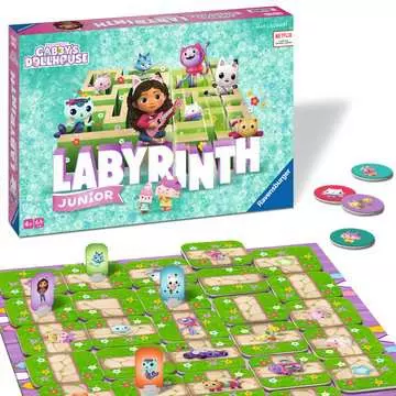Labyrinth Junior Gabby s Dollhouse Hry;Zábavné dětské hry - obrázek 4 - Ravensburger