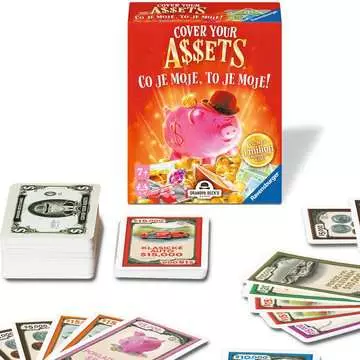 Cover Your Assets: Co je moje, to je moje! Hry;Karetní hry - obrázek 4 - Ravensburger