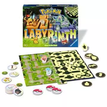 Labyrinth Pokémon Noční edice Hry;Společenské hry - obrázek 3 - Ravensburger