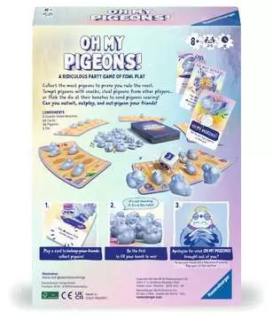 Oh My Pigeons! Party Game Spil;Familiespil - Billede 2 - Ravensburger