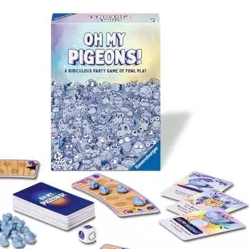 Oh My Pigeons! Party Game Spil;Familiespil - Billede 4 - Ravensburger