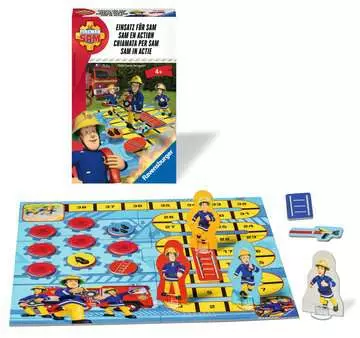 Fireman Sam: Sam en action Spellen;Pocketspellen - image 2 - Ravensburger