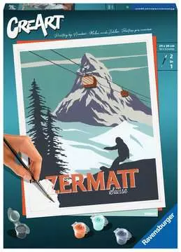 CreArt Serie Trend C - Zermatt en Suiza Juegos Creativos;CreArt Adultos - imagen 1 - Ravensburger