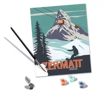 CreArt: Zermatt Loisirs créatifs;Numéro d art - Image 3 - Ravensburger
