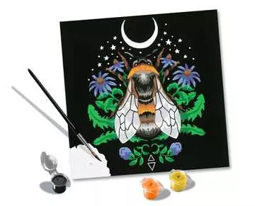 CreArt - 20x20cm - Abeille / Pixie Cold Edition Loisirs créatifs;Peinture - Numéro d’art - Image 9 - Ravensburger