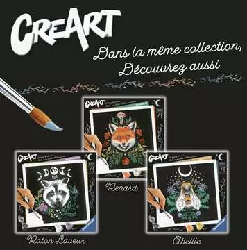 CreArt - 20x20cm - Abeille / Pixie Cold Edition Loisirs créatifs;Peinture - Numéro d’art - Image 7 - Ravensburger