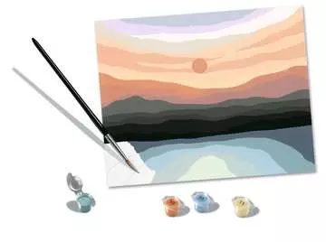 CreArt - 24x30 cm - Minimal Landscape Loisirs créatifs;Peinture - Numéro d’art - Image 8 - Ravensburger